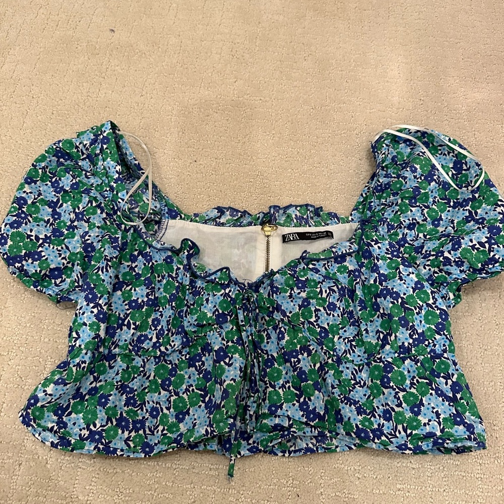 Zara floral top